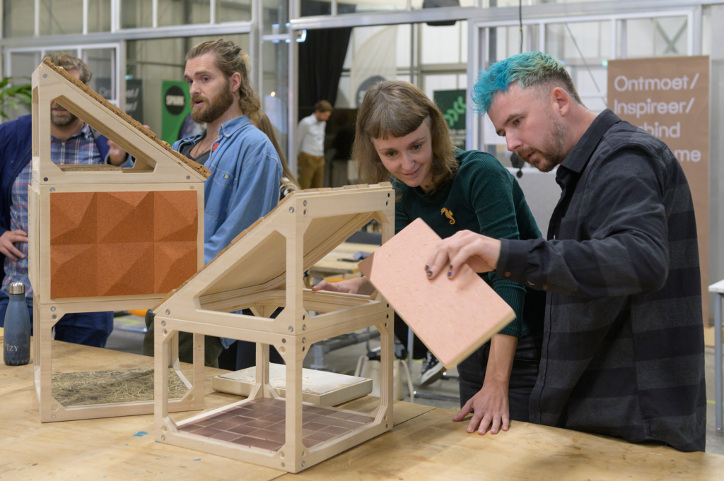 Stadsproject 'Nature Building Project' dat in 2022 door 's-Hertogenbosch reisde.